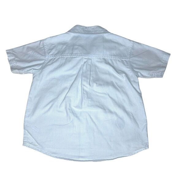 Gymboree Pinstripe Button Down Top Boys Size 2T - Picture 2 of 4